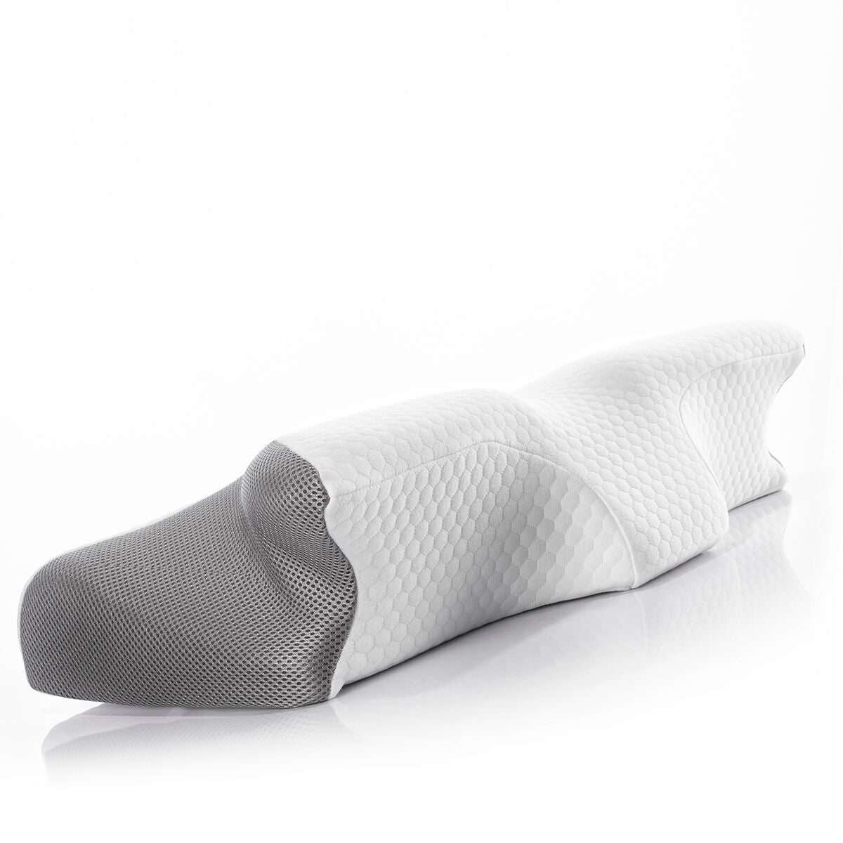 Viscoelastic Neck Pillow with Ergonomic Contours