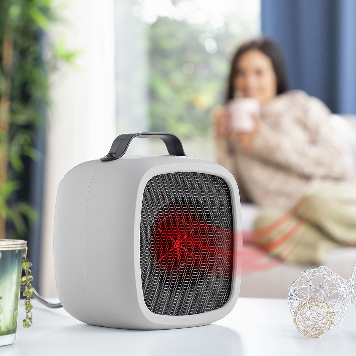 Portable Mini Electric Heater for Home & Office Use