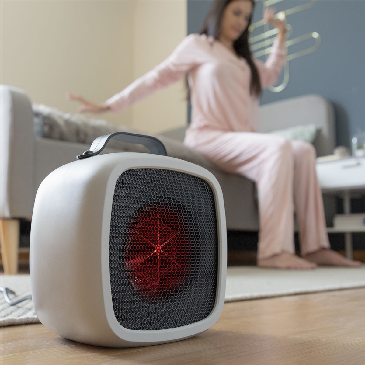 Portable Mini Electric Heater for Home & Office Use